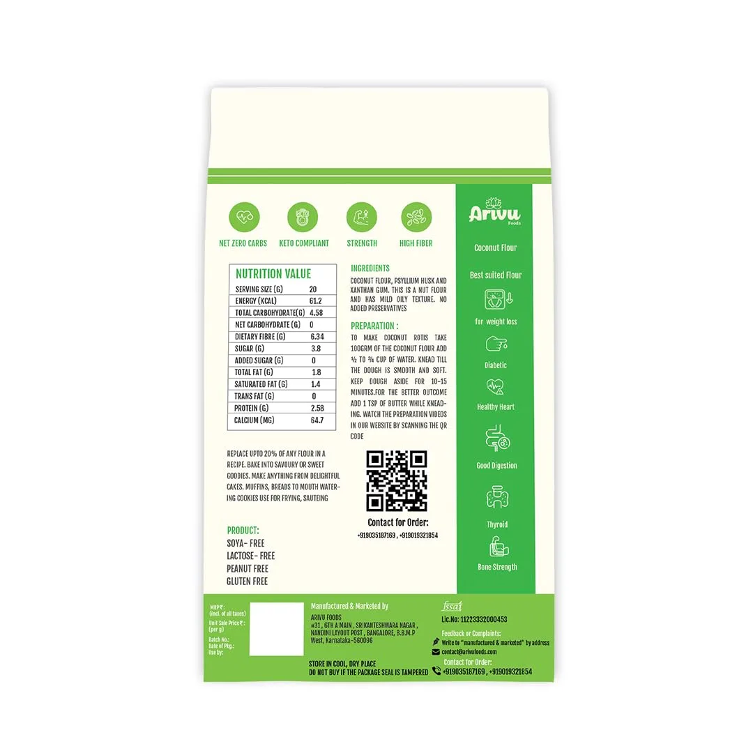 Arivu Coconut Flour - Image 2